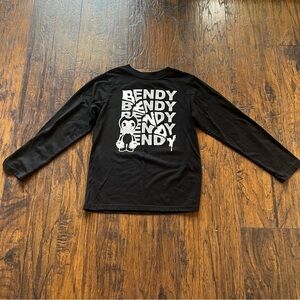 Black Bendy Long Sleeve Shirt